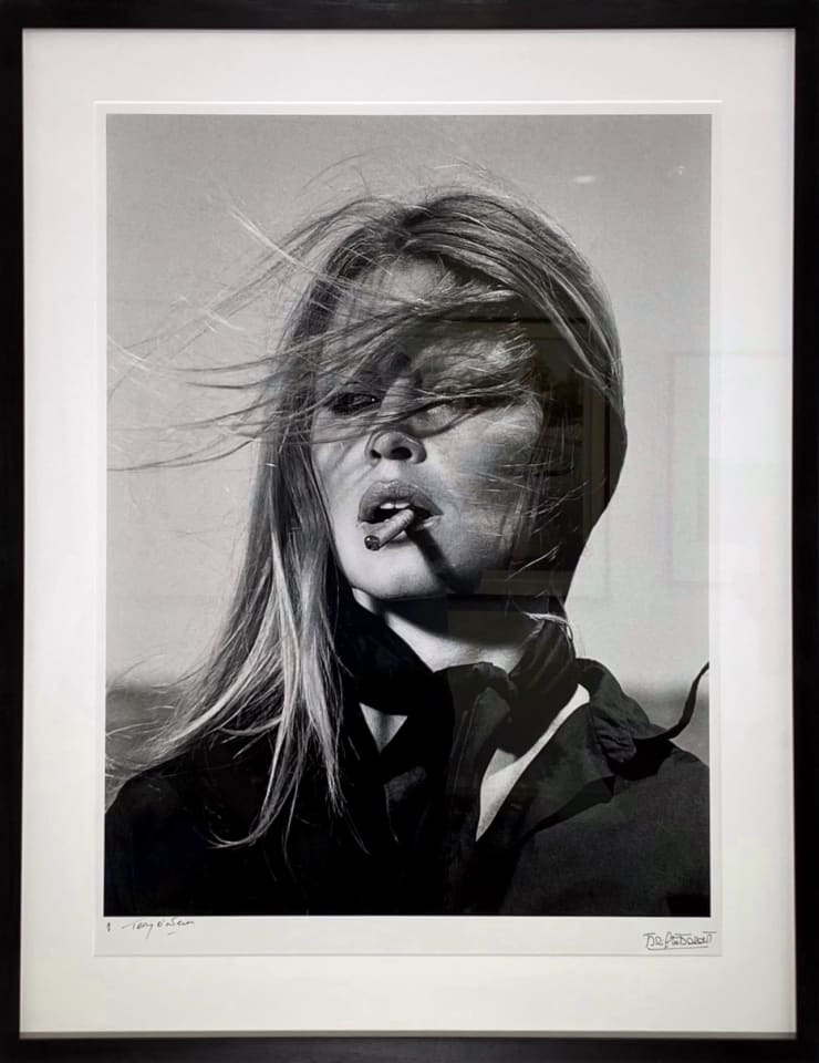 Terry O'Neill, Brigitte Bardot - co-signed print, 1971