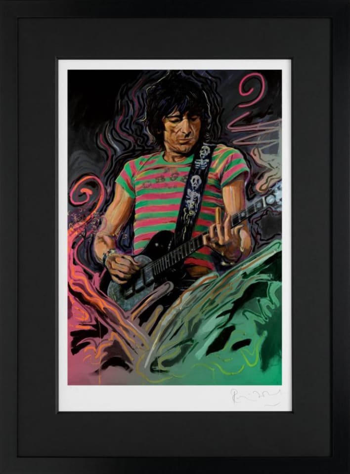 Ronnie Wood, The Blue Smoke Suite - Ronnie - Paper Edition