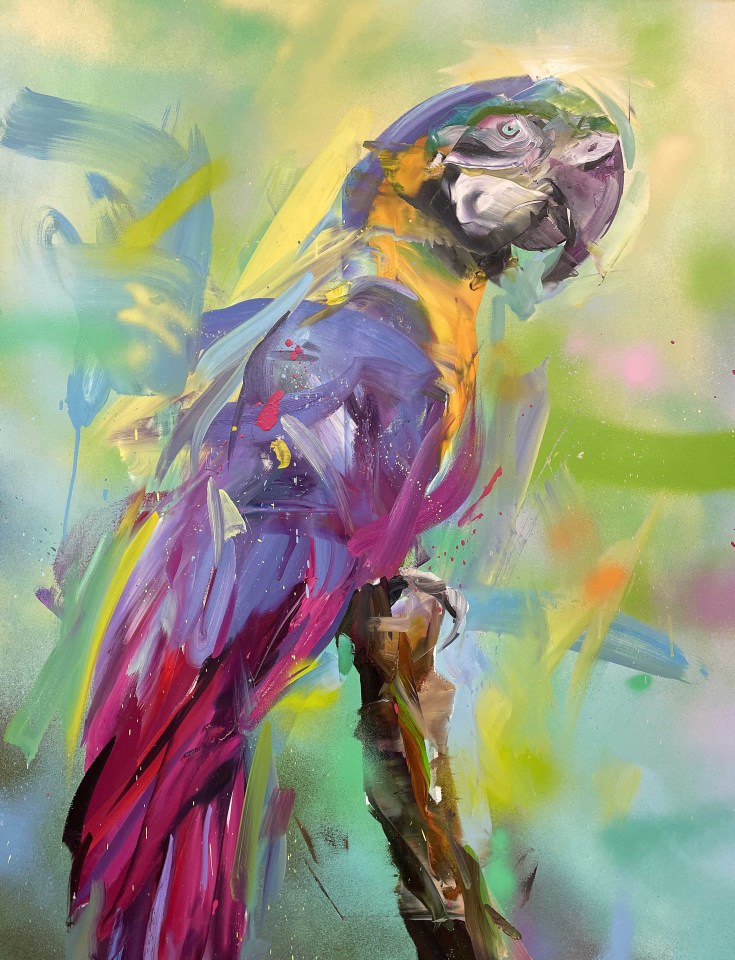 Paul Wright, Purple Macaw