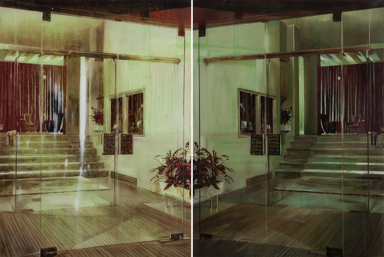 Gil Heitor Cortesāo, Hall of Mirrors (Diptych), 2015