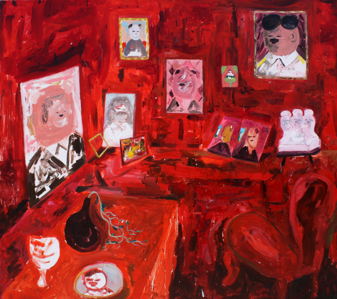 Amir Khojasteh, Red Room, 2018
