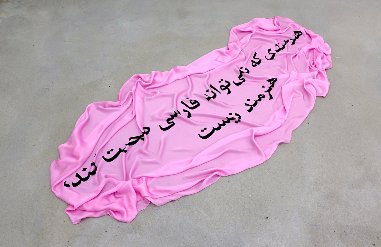Anahita Razmi, An artist who cannot speak Farsi is no artist, 2017