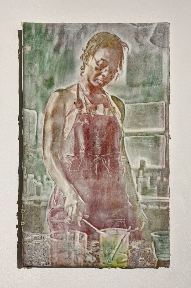 Sam Burford, Lady Artist III, 2024