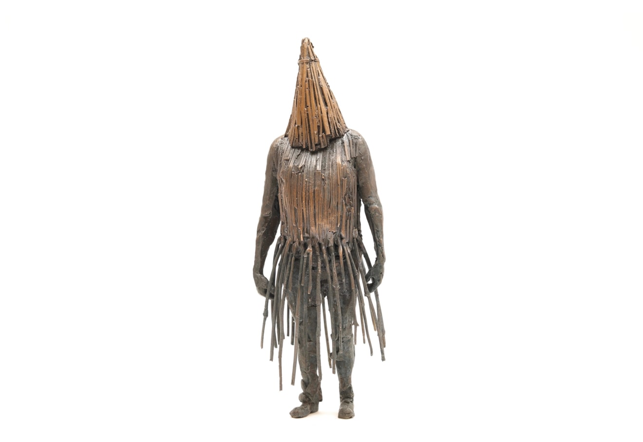 Tim Shaw, RA, The Mummers' Tongue Figures I, II, III, IV, 2021