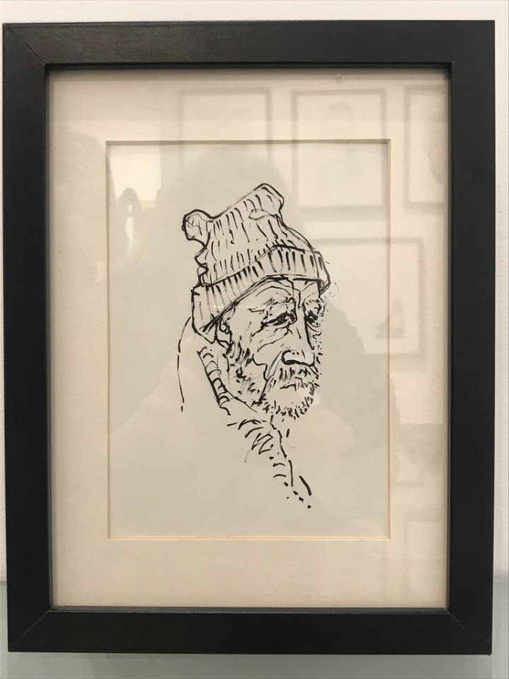 Richard Todd, Lone Figure, 2019