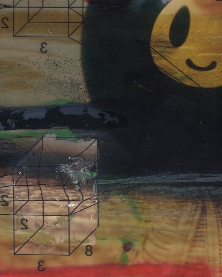 Sam Burford, Portrait of Alexnet, Happy Eight Ball, 2024