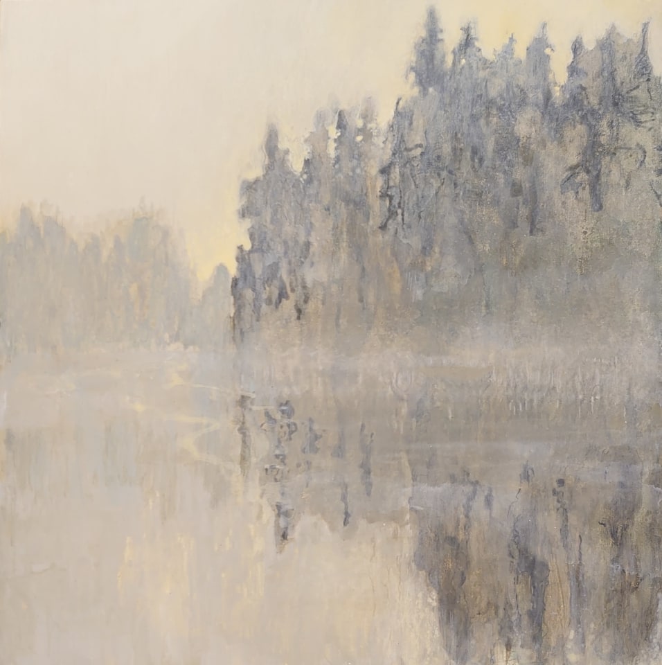 Herman Lohe, Morning Atmosphere by the Lake (Morgon Stämning vid Sjön), 2022