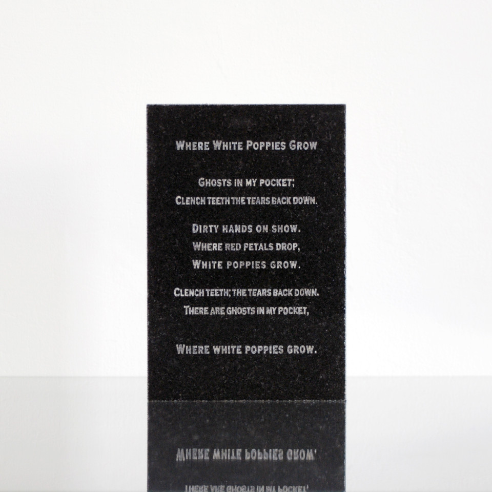 Nicole Wassall, Maquette of the Memorial that will Never be Made, 2019