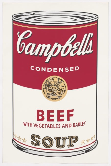 Andy Warhol, Campbell's Soup I: Beef, F.S.II.49, 1968