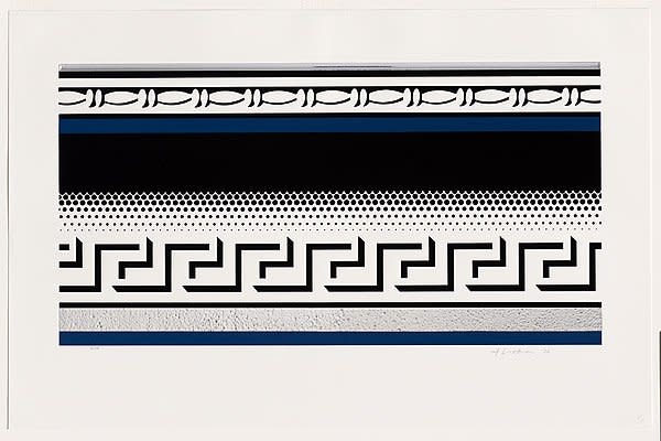 Roy Lichtenstein, Entablature VII