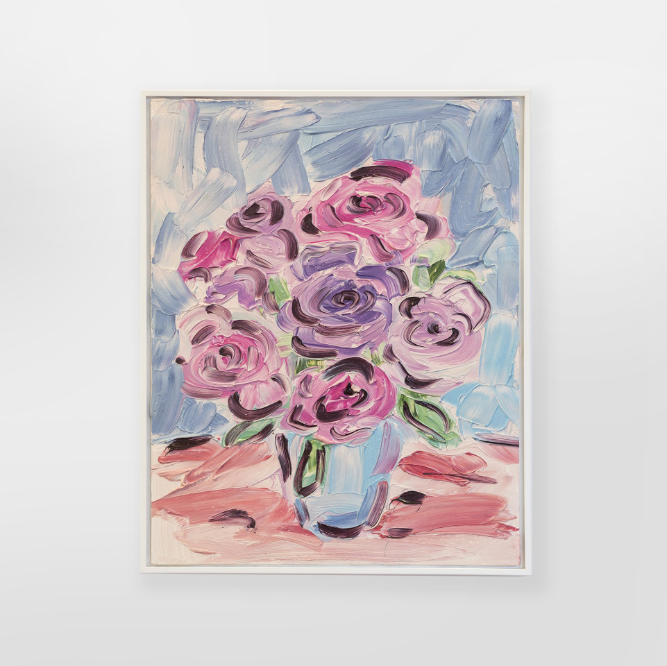 Kirstin Carlin, Untitled (Bev's Roses), 2019