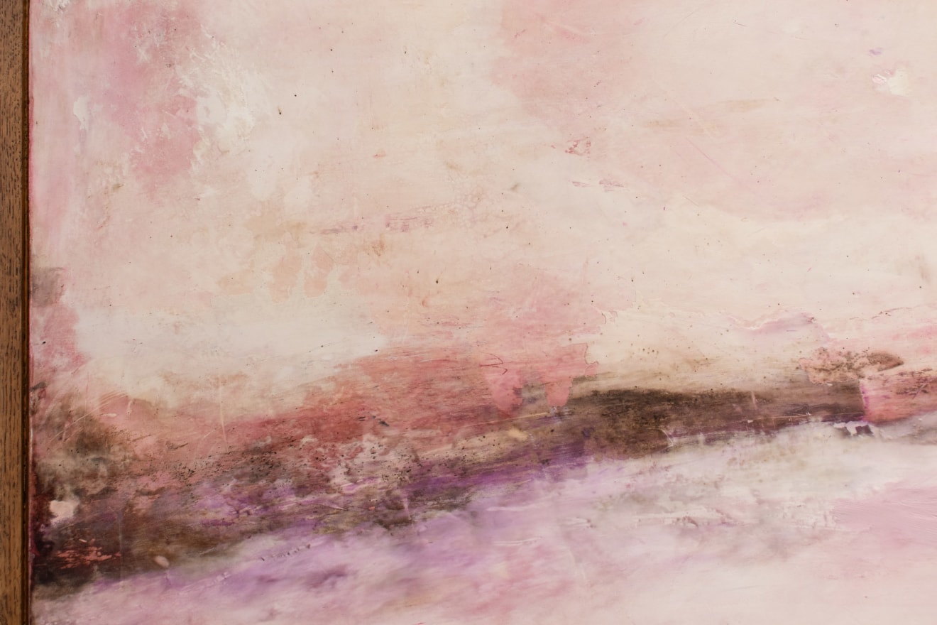 Kara Burrowes, It ends with pink, 2025