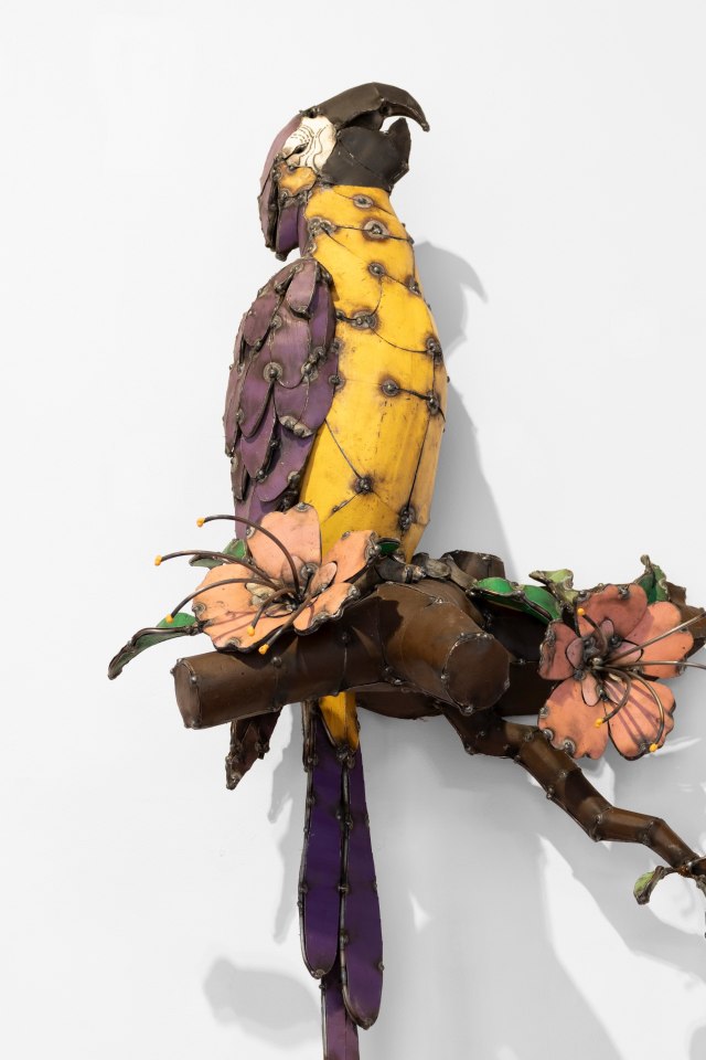 Hannah Kidd, Tropical Downpour (Purple), 2025