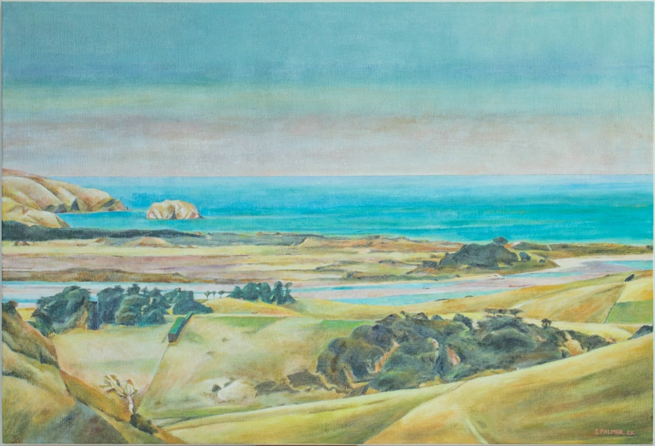 Stanley Palmer, From Papanui Road - Behind Portobello, 2023