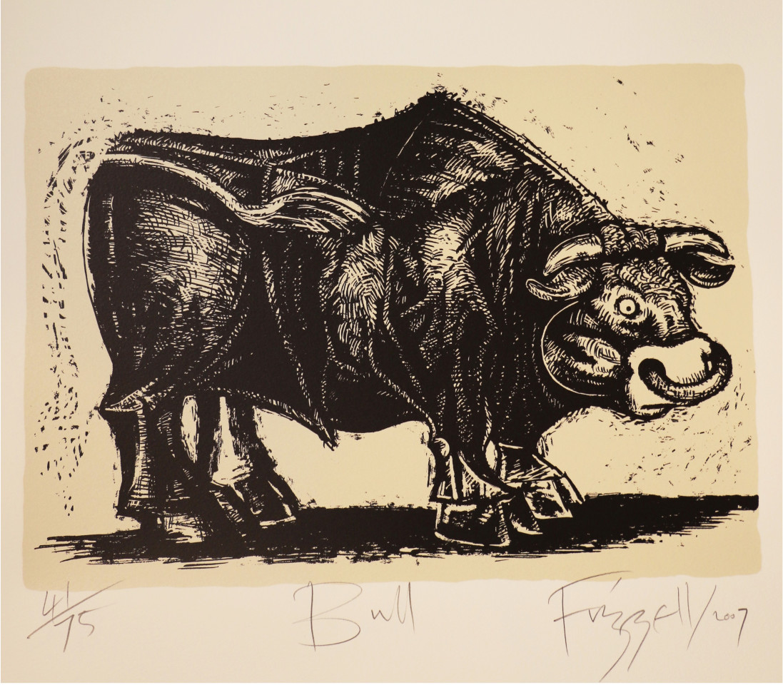 Dick Frizzell, Bull, 2007