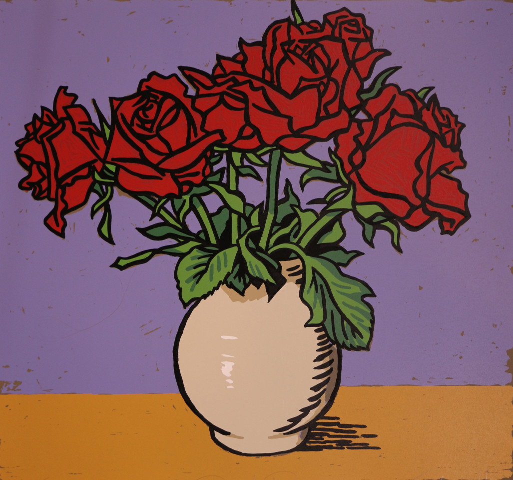 Dick Frizzell, Red Roses, 2012
