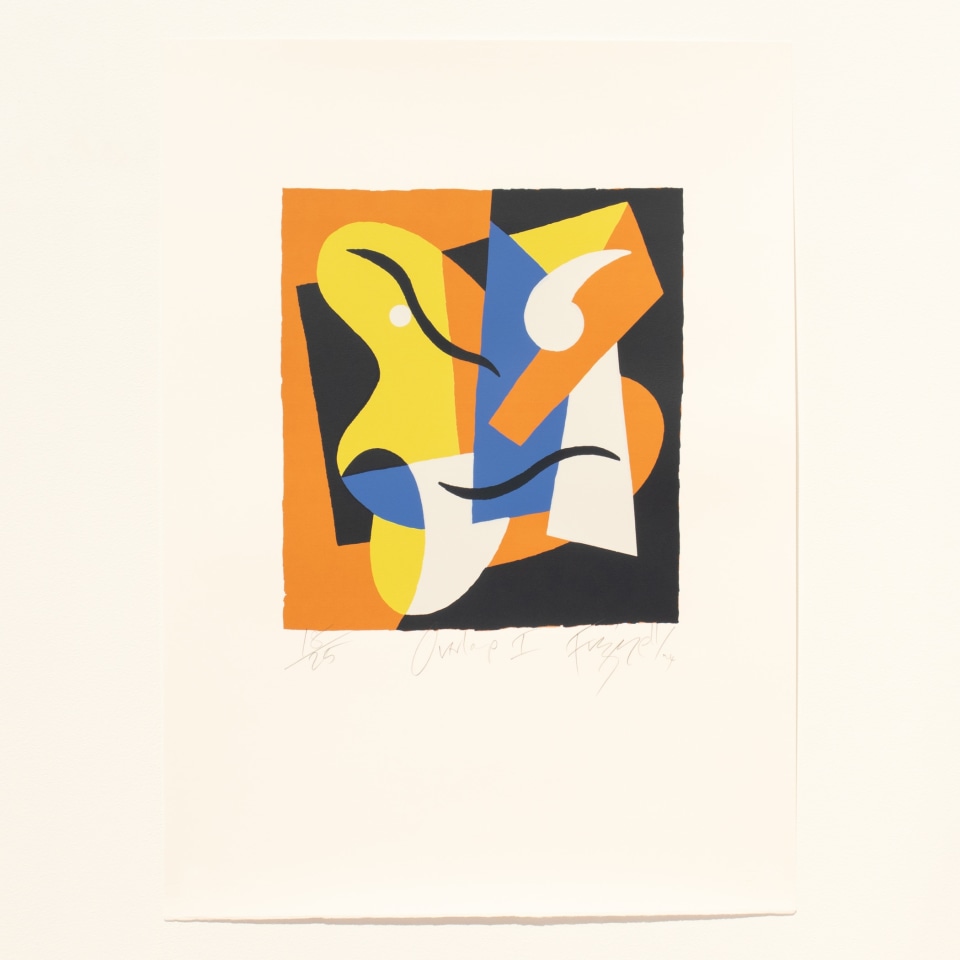 Dick Frizzell, Overlap I, 2024