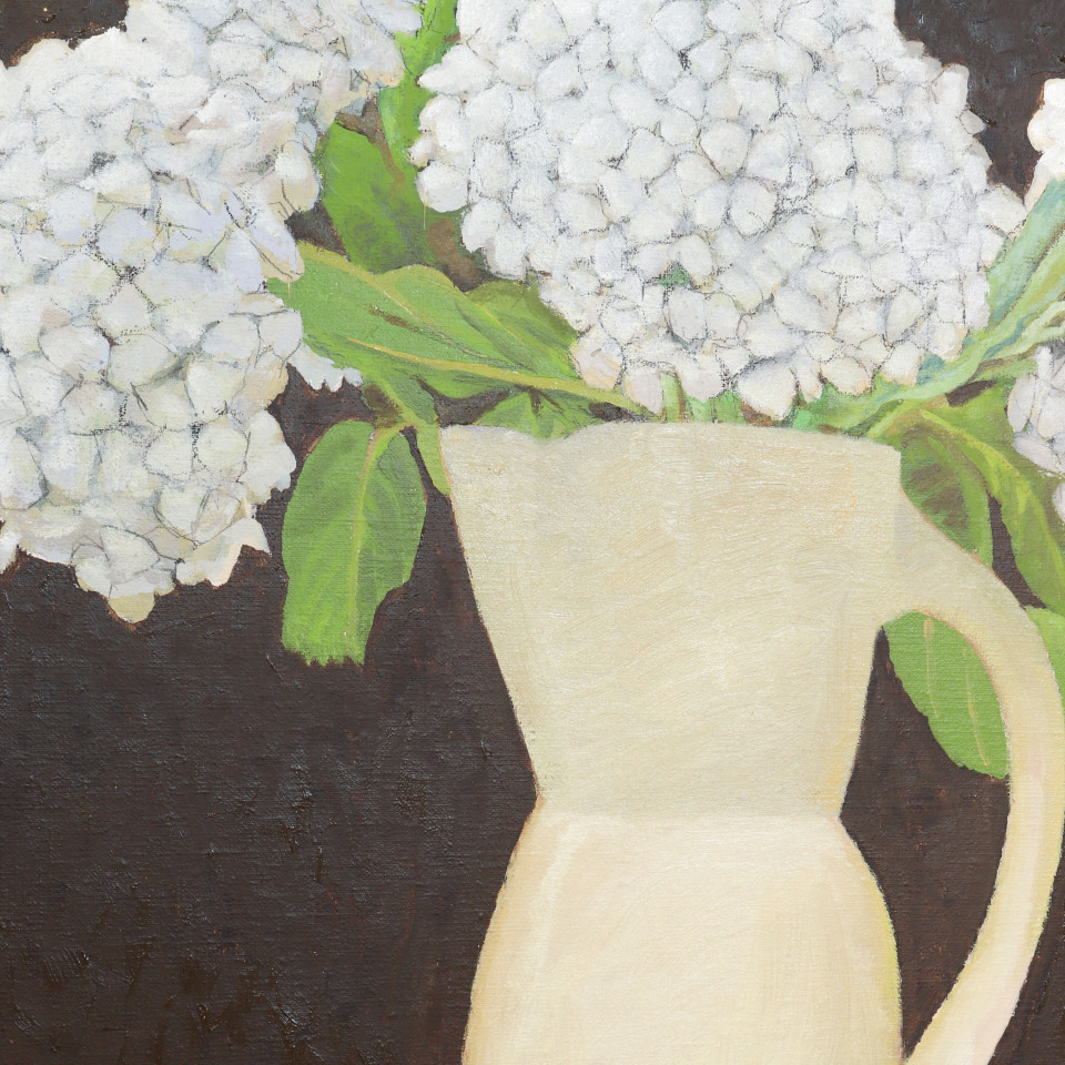Dick Frizzell, Hydrangeas, 2020