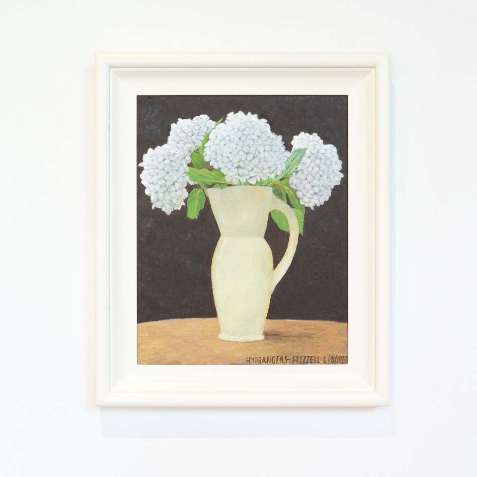 Dick Frizzell, Hydrangeas, 2020