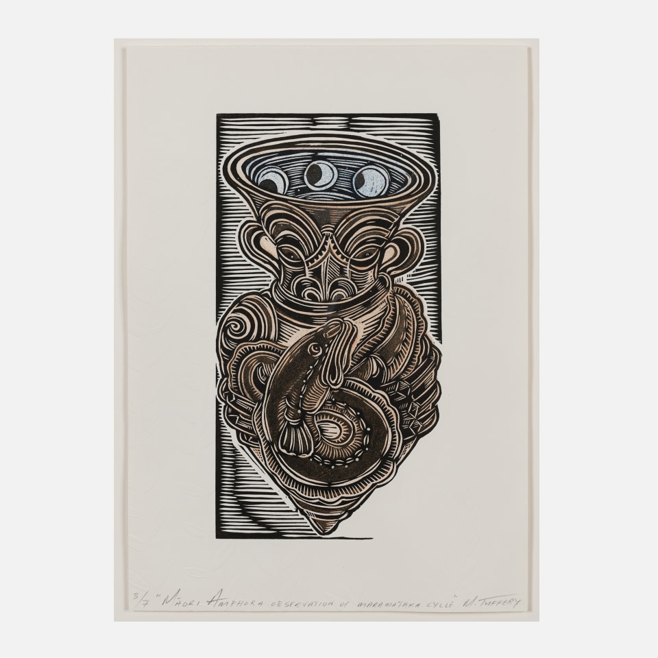 Michel Tuffery, Searching for the Water in Te Whanganui-a-Tara, 2024