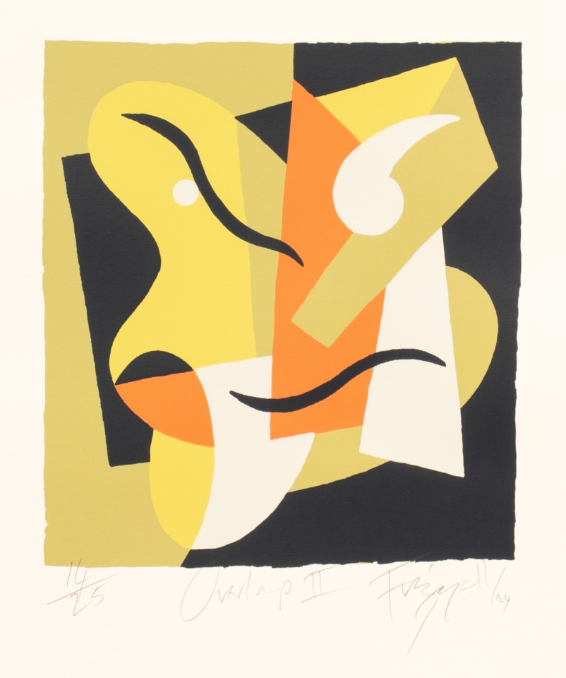 Dick Frizzell, Overlap II, 2024