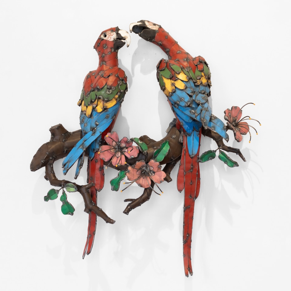 Hannah Kidd, Tropical Downpour (Red), 2025