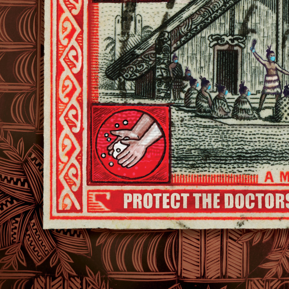 Michel Tuffery, Protect the Doctors and Nurses, Aotearoa, 2020