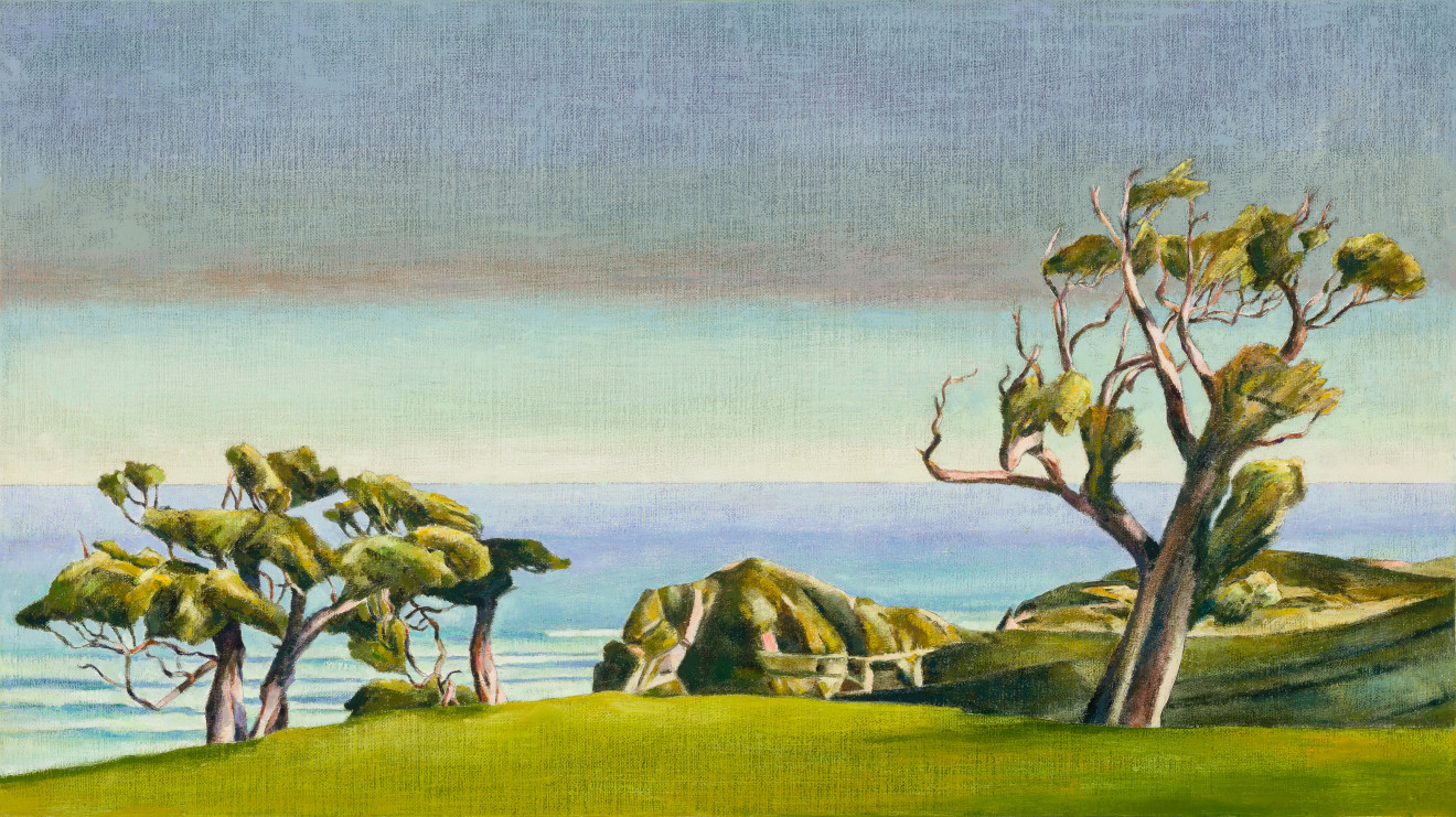 Stanley Palmer, Study for Akeake - Chatham Islands, 2020