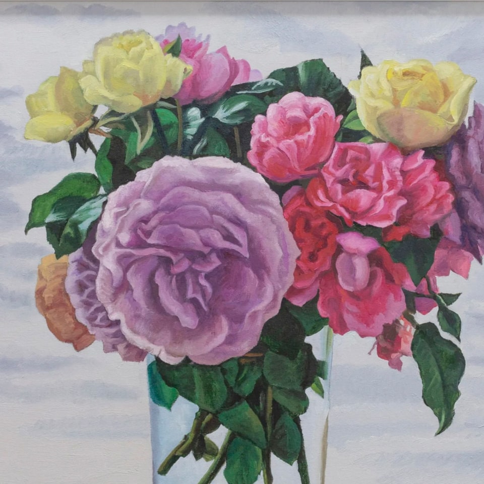 Dick Frizzell, Beach Roses, 11/8/2021