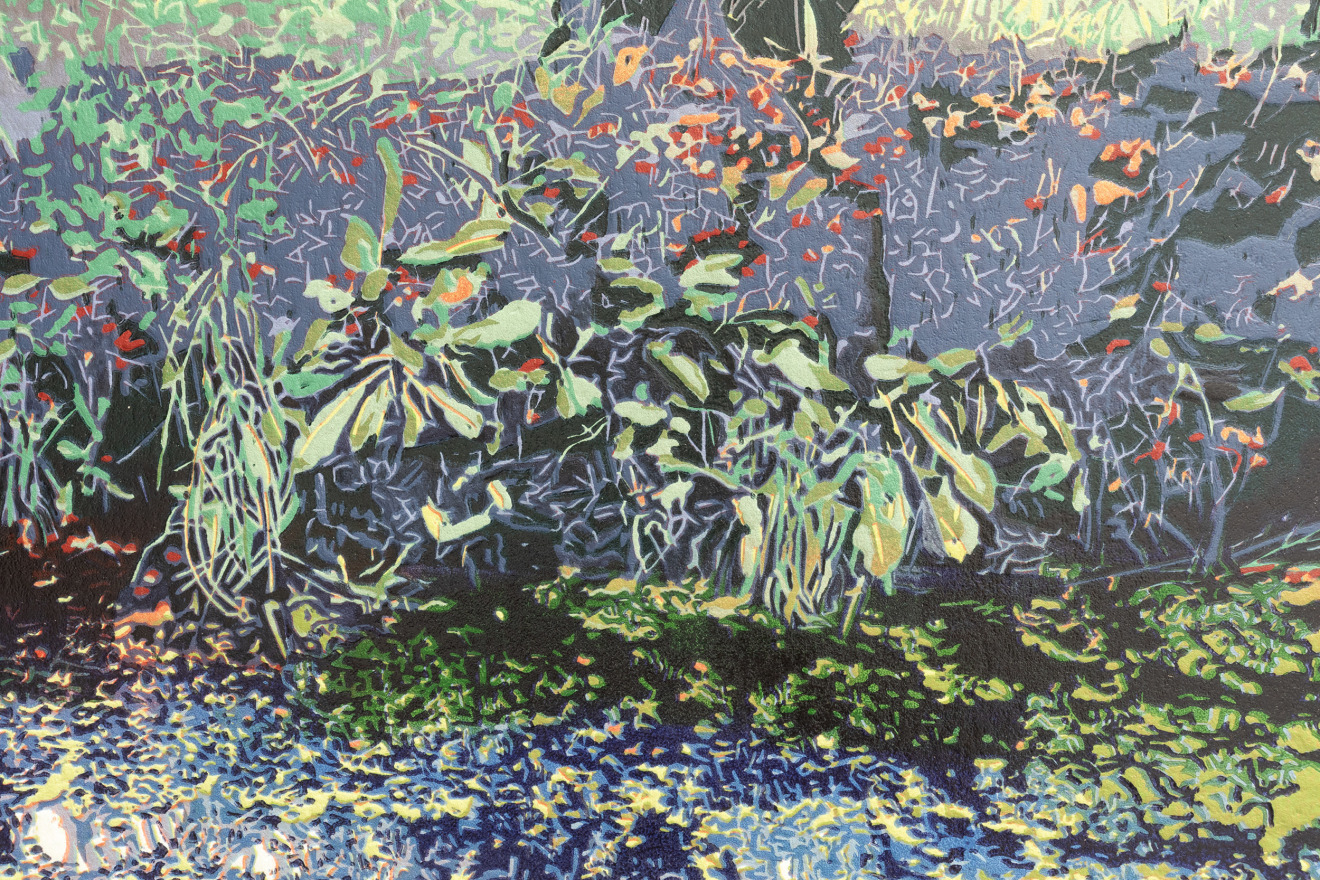 Fiona Van Oyen, Cashmere Stream, Hendersons Road, 2022