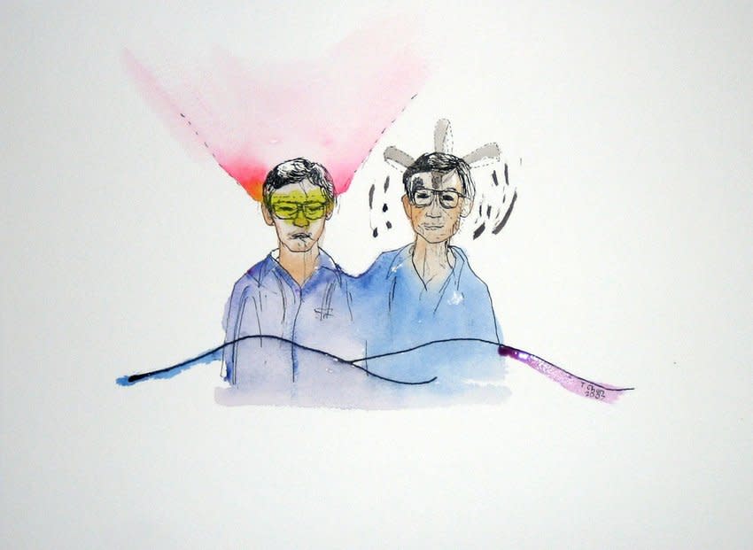 Tze Chun, Heroes Series (Dad and Uncle as Cyclops and Havok), 2007