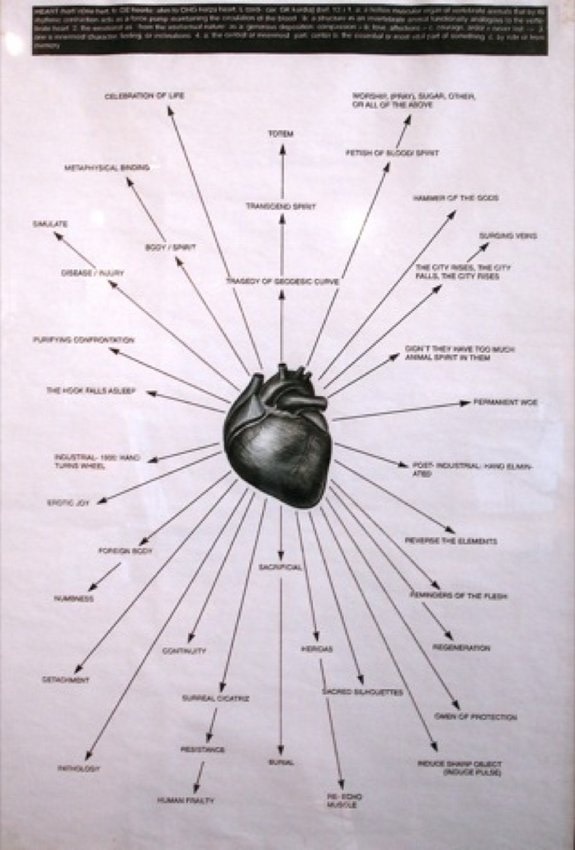 Andrew Castrucci, Heart Diagram, 2003