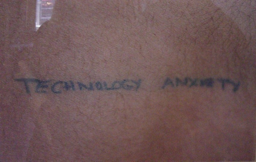 Andrew Castrucci, Technology and anxiety, 1998