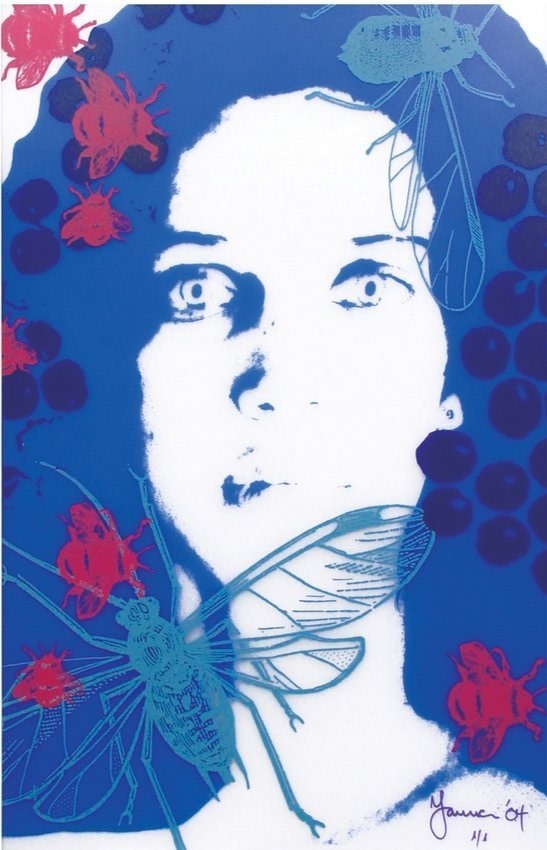 Yanna Soares, Blue Woman, 2004