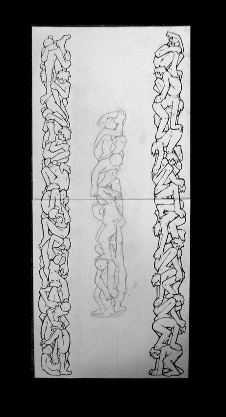 Patrick Smith, Drawing Column 2, 2007