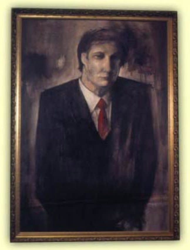 Andrew Castrucci, Portrait of Donald Trump, 1986
