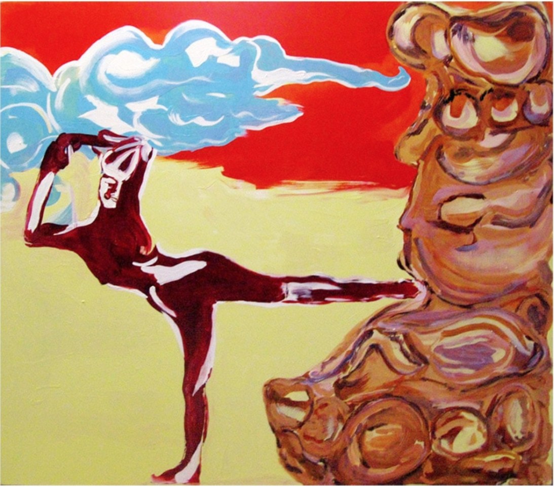 Lola Schnabel, Red Sky 4, 2012