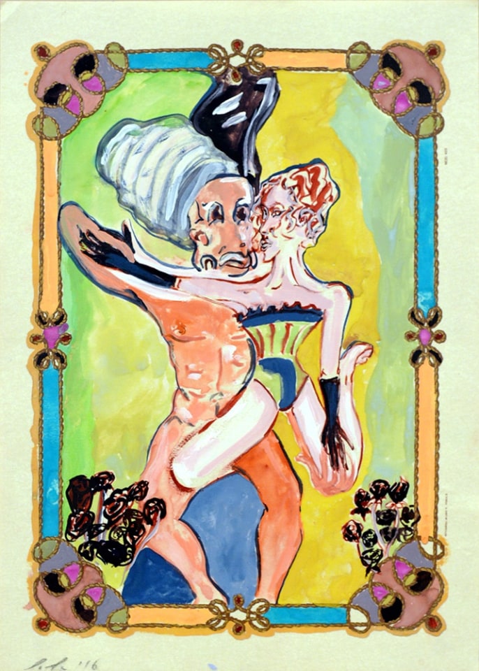 Lola Schnabel, Dancer with mutant, 2016