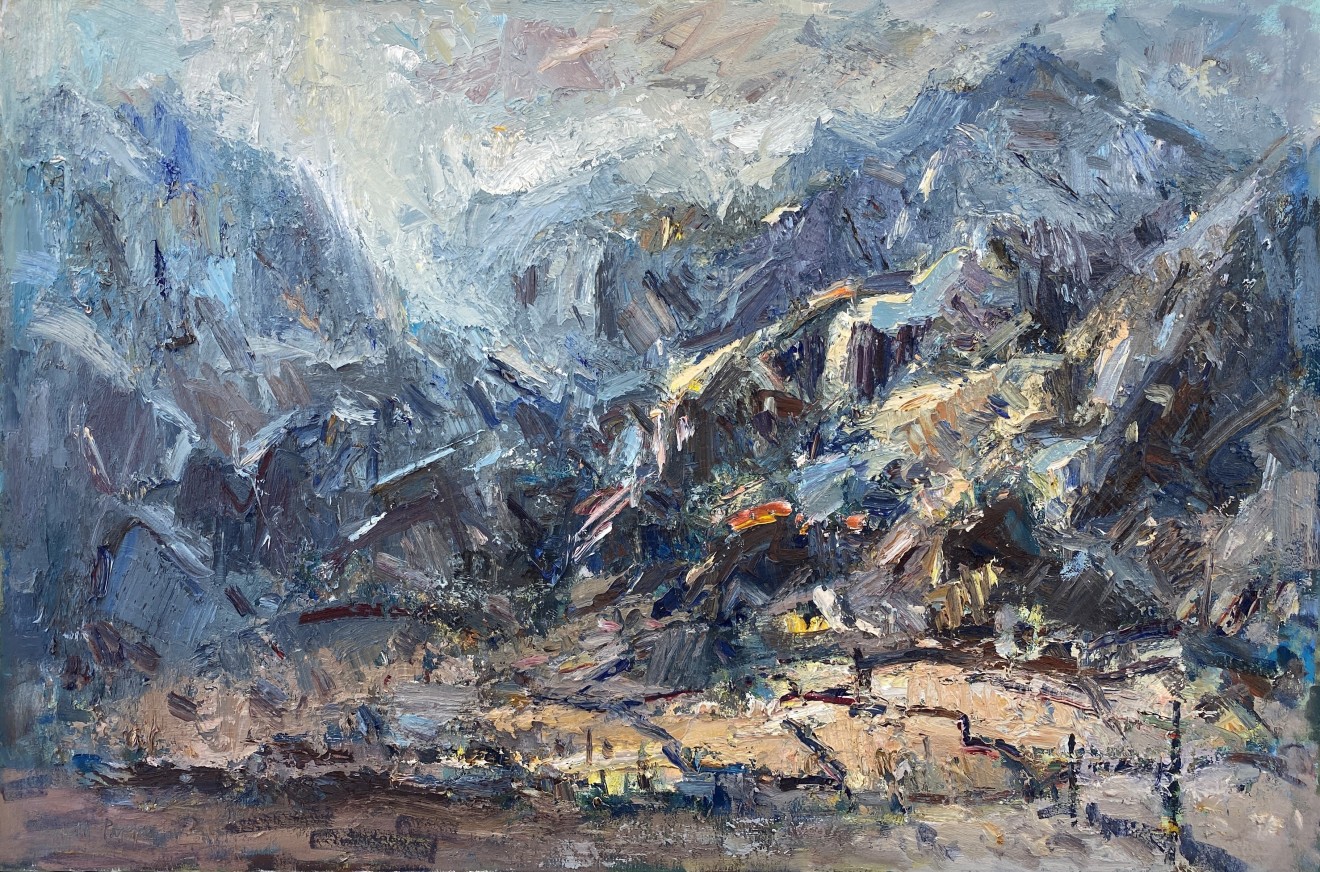 Gareth Parry, Bore yn y Mynyddoedd (Eryri) / Morning in the Mountains (Snowdonia)