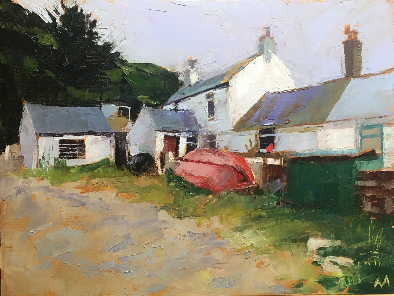 Anne Aspinall, Red Boat, Porthdinllaen