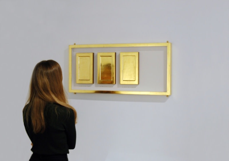 And somehow we're meant to be Perfect  on view at Nicole Wessall: Precious Mettle