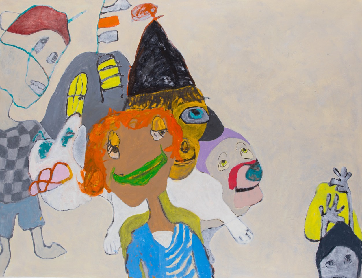 Dusty Boynton  Fulfilled  2020  oil on canvas  68 x 78 in.