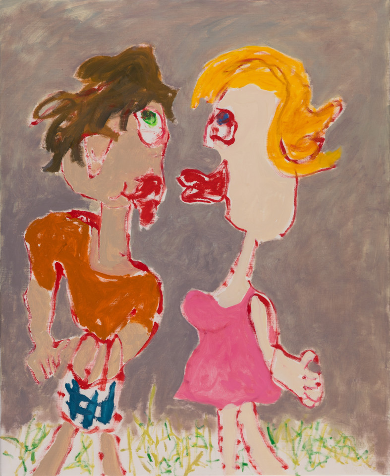 Dusty Boynton  Mostly Perfect  2020  oil on canvas  44 x 36 in.