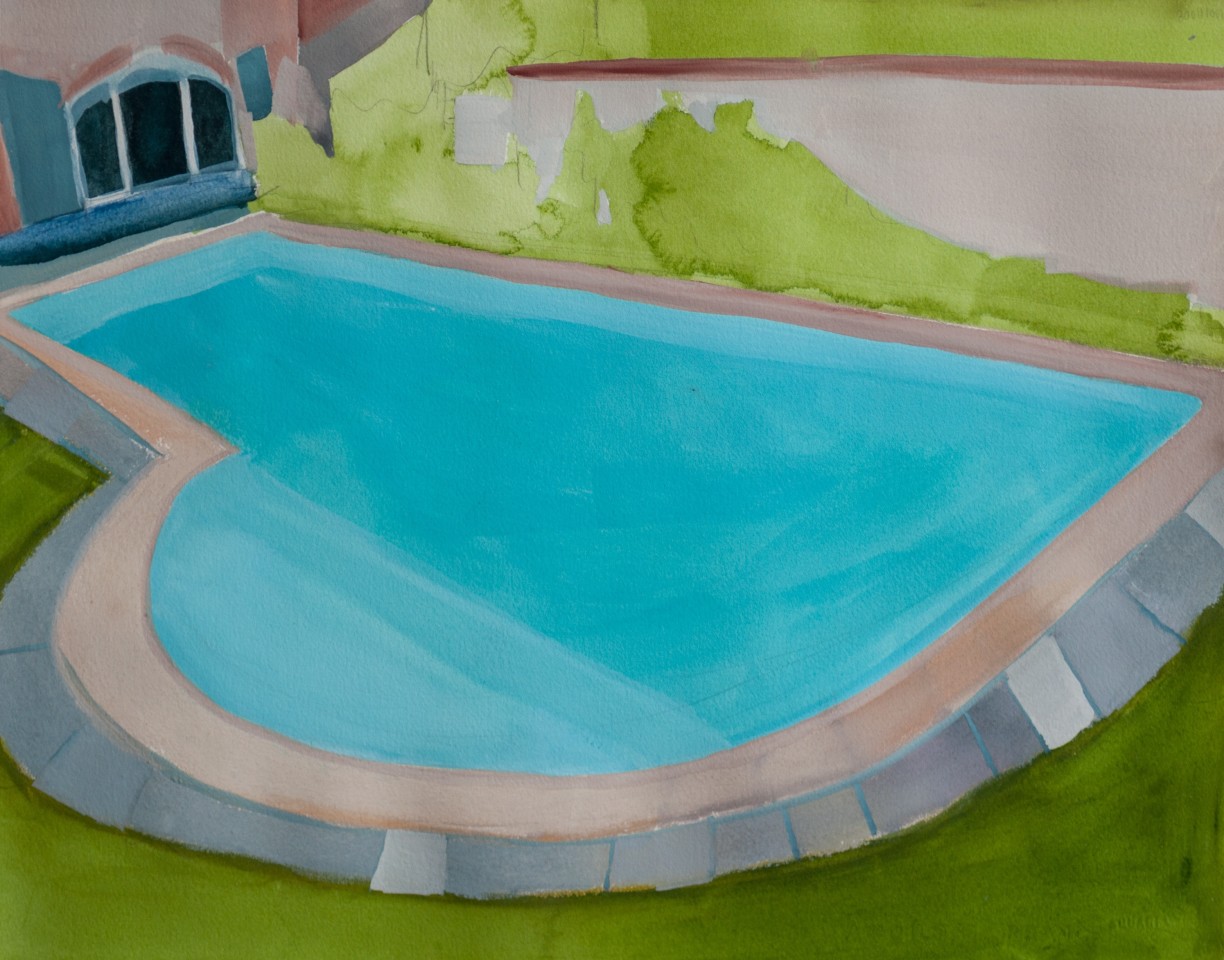 Melora Griffis, piscine de la famille anglaise, 2017