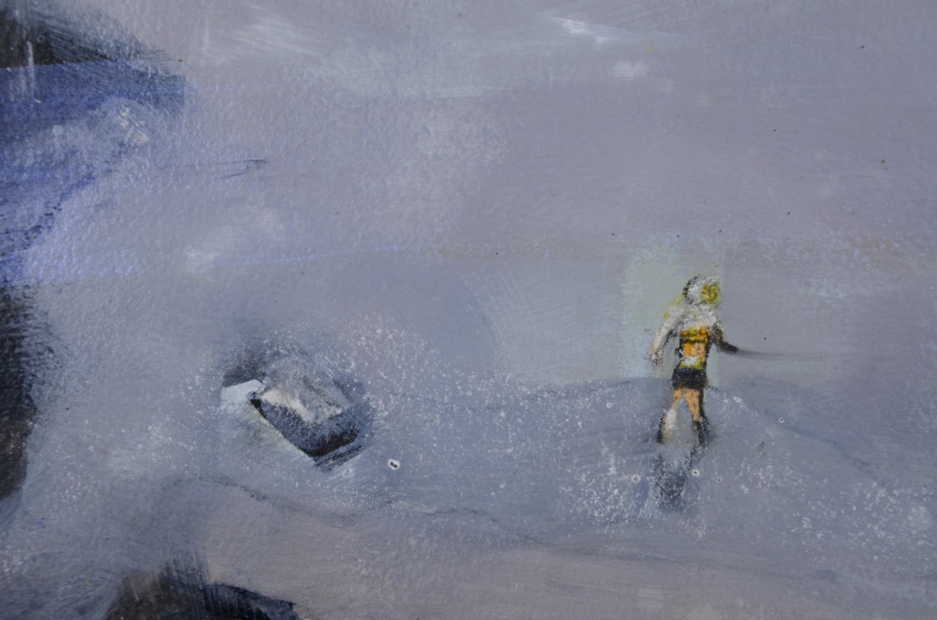 Melora Griffis, at the sea, 2013