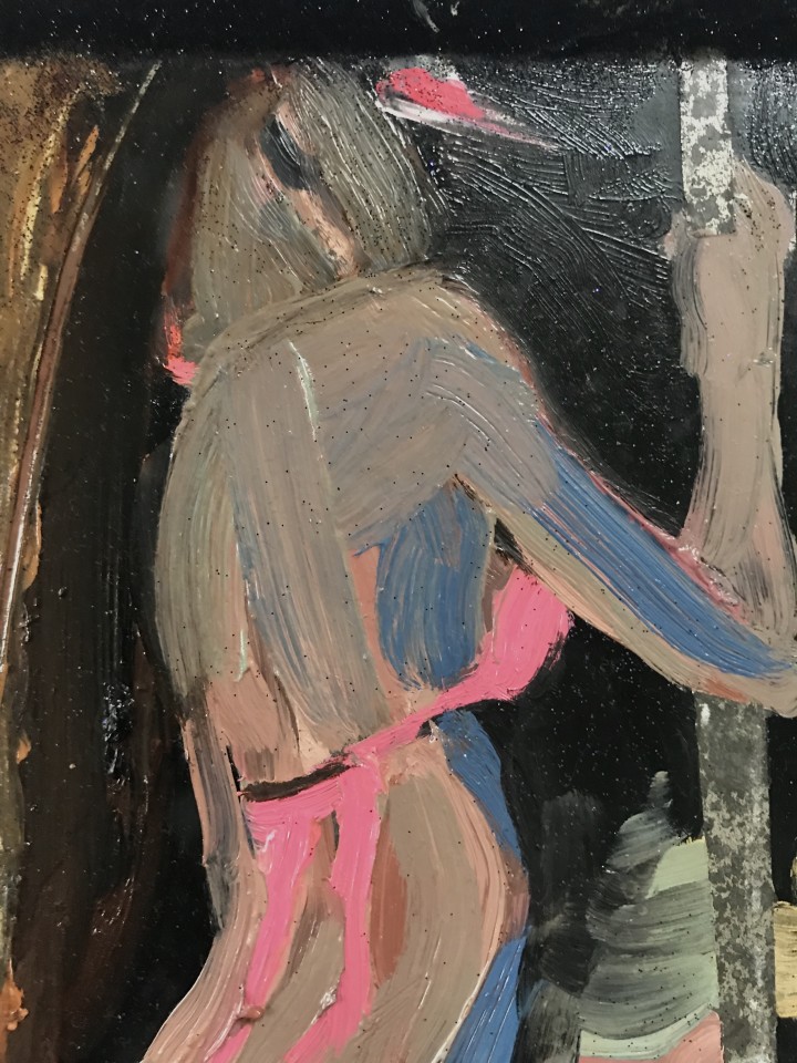 Melora Griffis, her pole, 2018