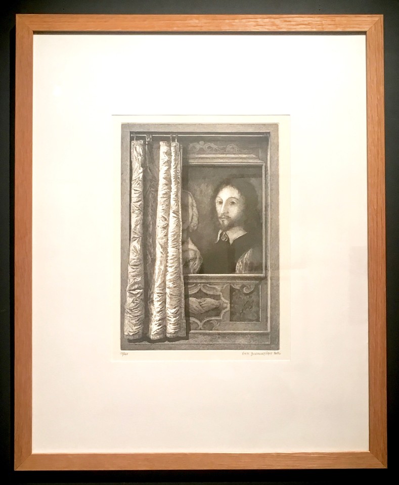 Érik Desmazières, Portrait of Sir Thomas Brown, 2012