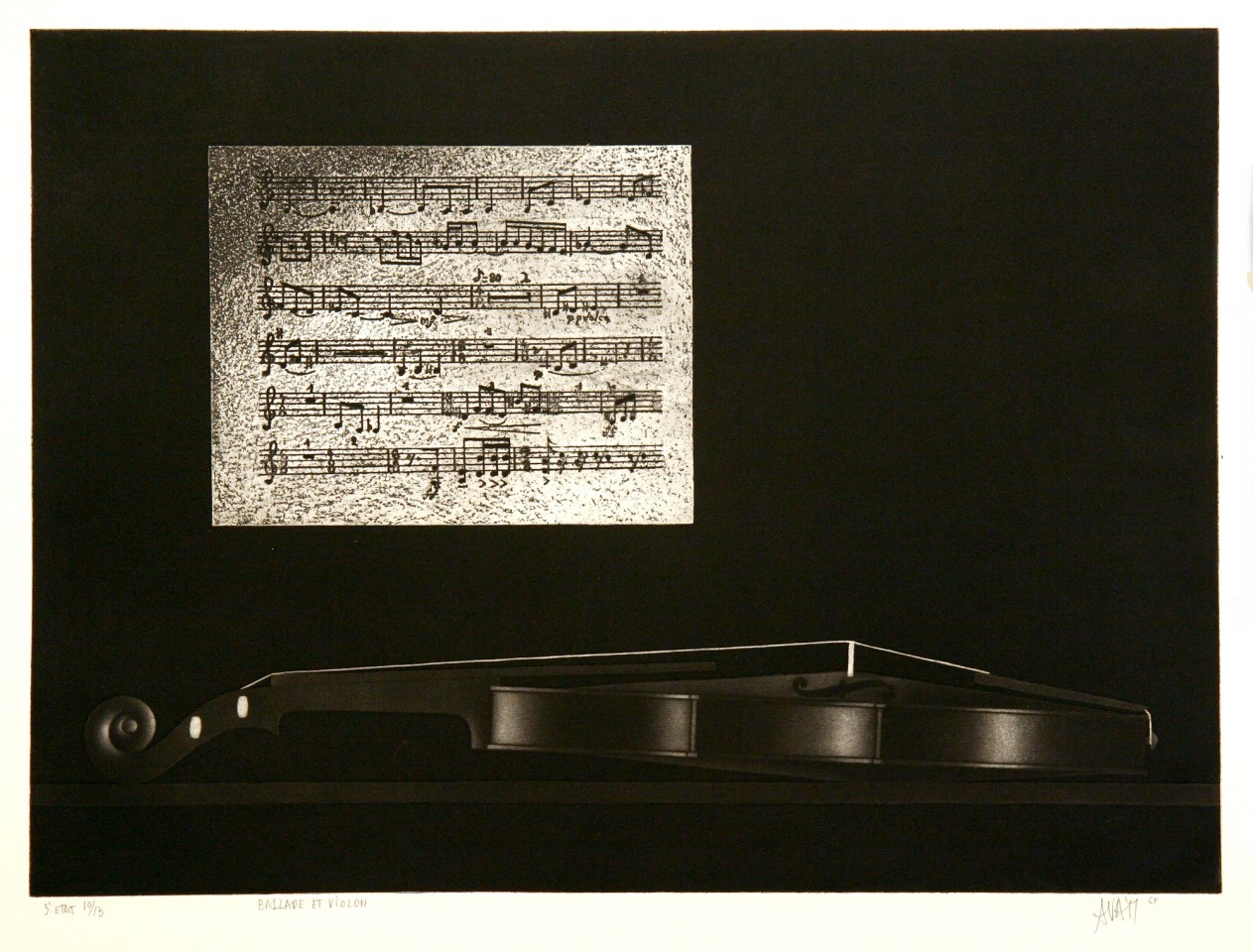 Mario Avati, Ballade et violon, 1964