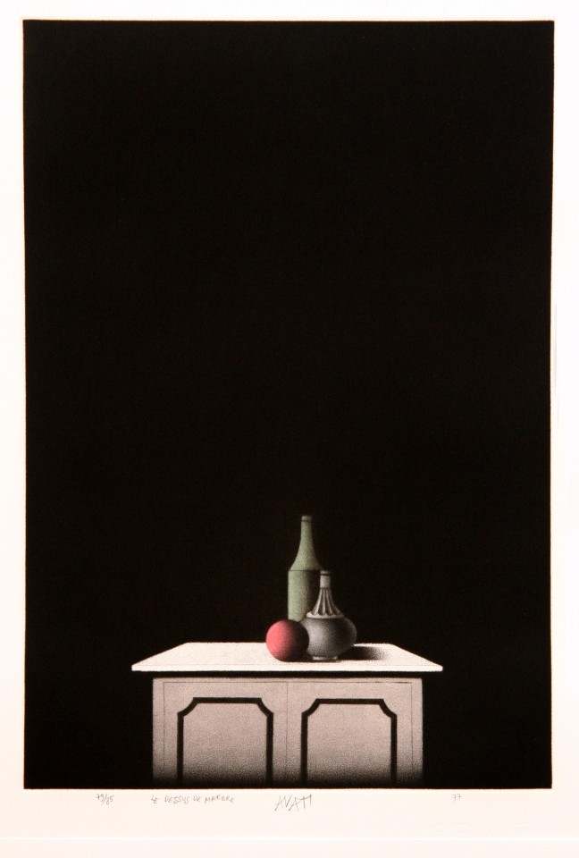 Mario Avati, Le dessus de marbre, 1977