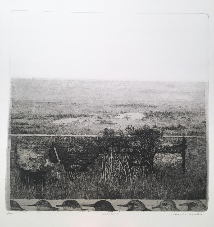 Charles Donker, Het waddeneiland Griend (Griend, l’île des Wadden, archipel des îles de la Frise), 1972-1974